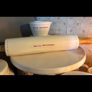 Merry Christmas measuring cups & rolling pin 2018